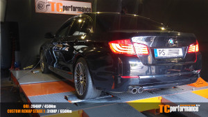 BMW 5 F10/F11 525d 204 KM 150 kW