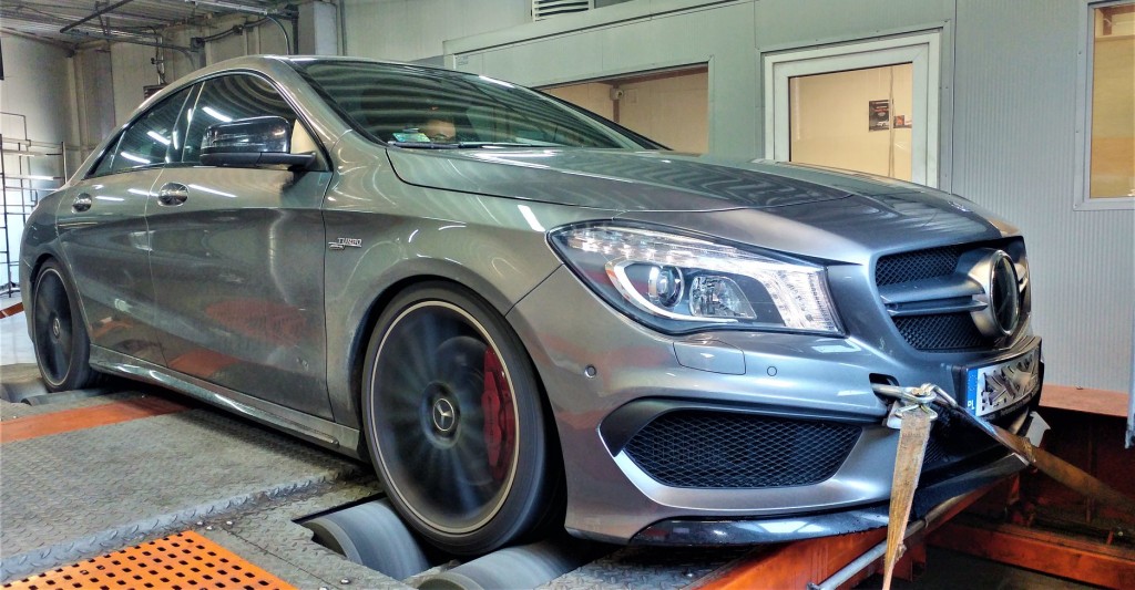 chiptuning Mercedes CLA45AMG Stage1