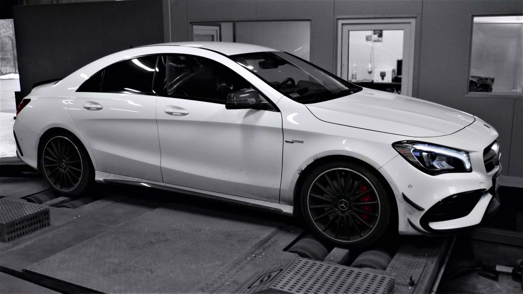 Chiptuning Mercedes  CLA45 381KM - STAGE 1