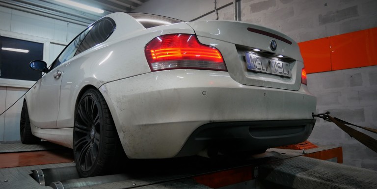 CHIPTUNING BMW 123d 204KM STAGE 1 STAGE 2 STAGE 3